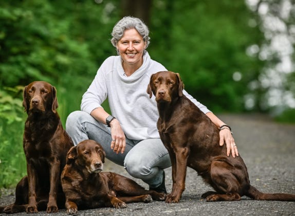 Nic Bachmann und ihre Hunde